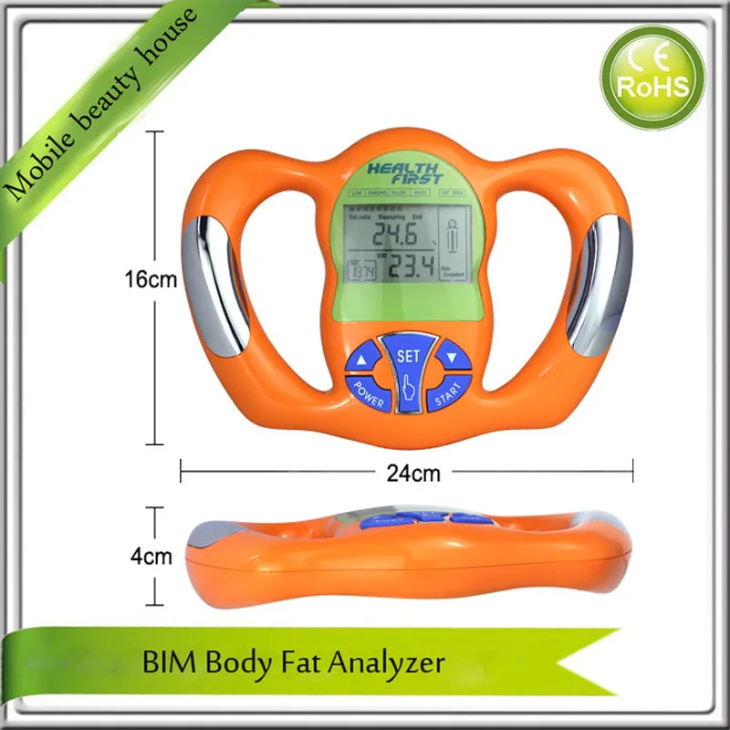 Hand Grasp LCD Display Electronic Body Fat Measuring Measurement