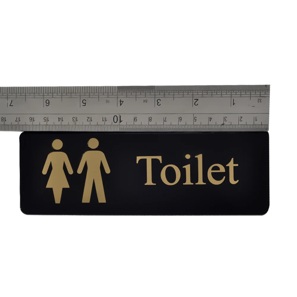 2 шт. настенные наклейки для уборной-знак входа в туалет для общественных мест стикер домашнего декора для дома ресторана Туалет Декор
