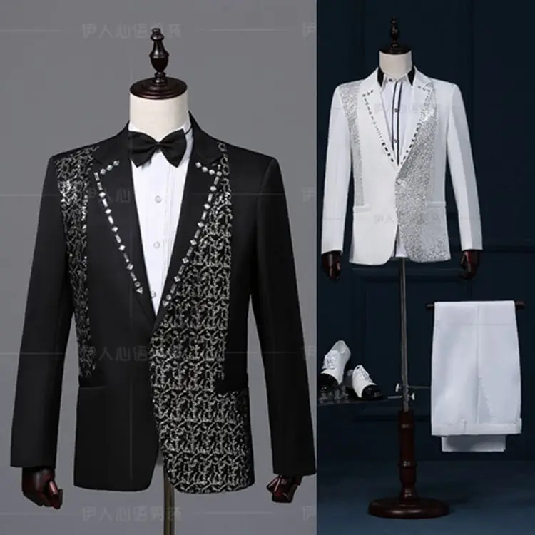 Popular Mens Rhinestone SuitsBuy Cheap Mens Rhinestone Suits lots from