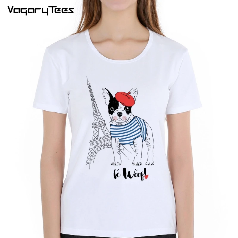 

New Arrivals Fashion French Bulldog/Owl Printed T-Shirt Women Men Dogs Animal T Shirt Summer High Quality Hipster Tee Tops