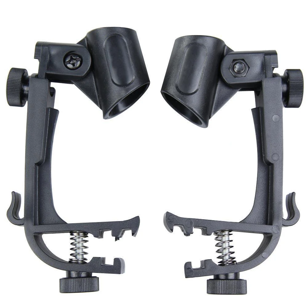 2 pcs Adjustable Drum font b Microphone b font font b Tablet b font Holder Mic