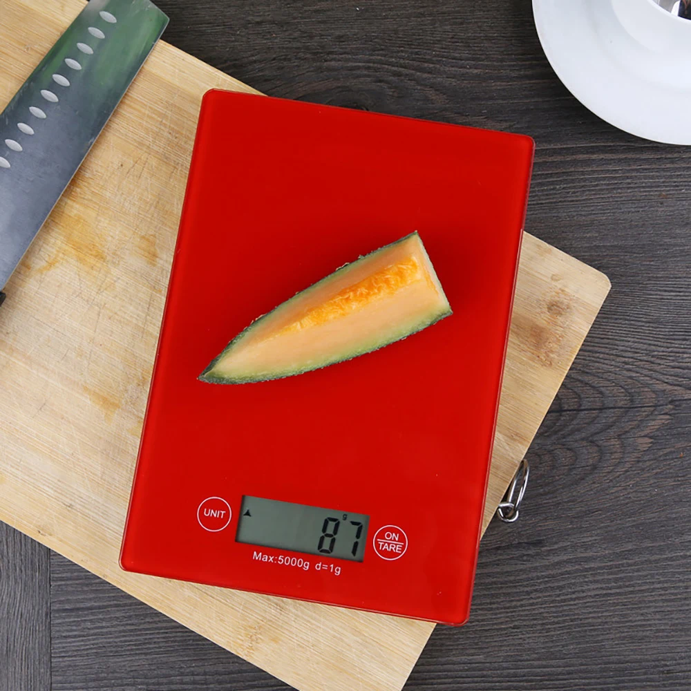 5Kg1g Kitchen Scale LCD Digital Portable Electronic Scale Food Kitchen Weight Scale Weighing Scales   kggozlb  LED Backlight  (6)