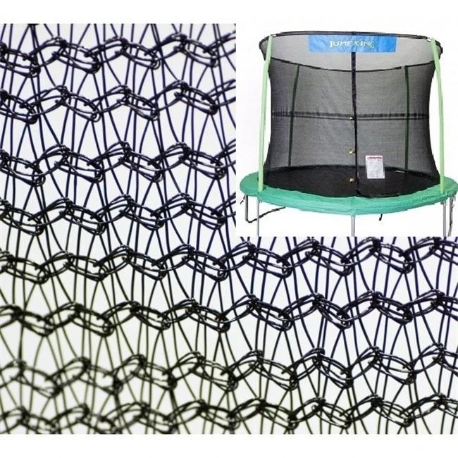 Bazoongi NET14-JP4-5.5JK 14 ft. Enclosure Netting for 4 Poles & 5.5 in. Springs