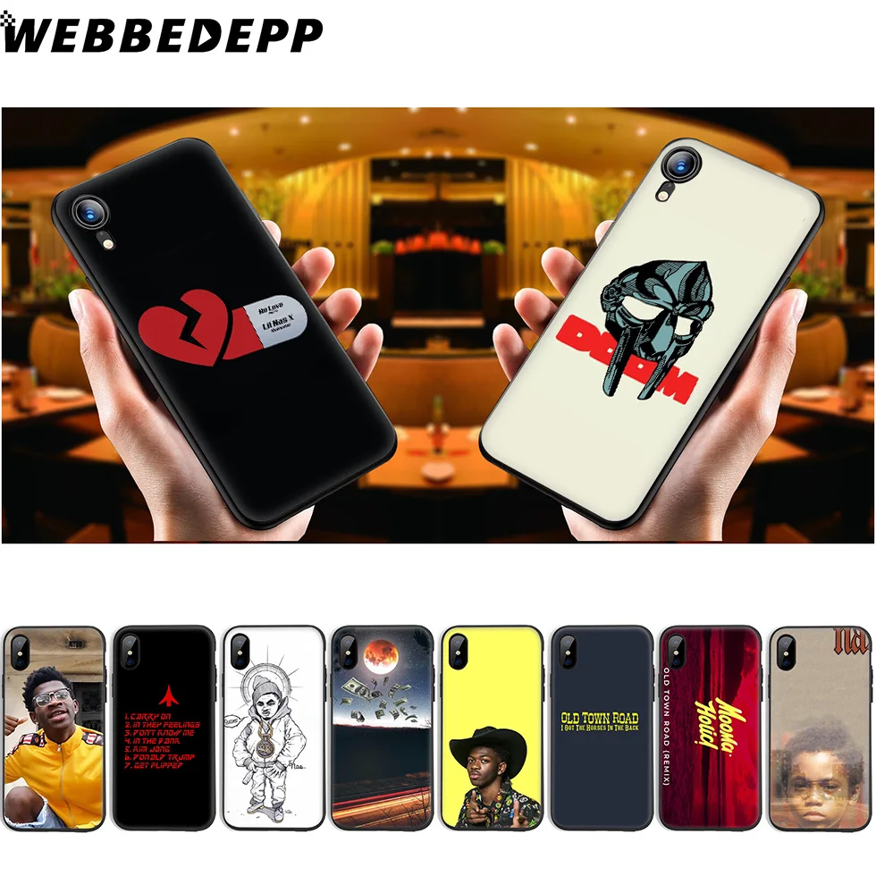 WEBBEDEPP Lil Nas X Soft Silicone Case for iPhone 11 Pro Xr Xs Max or 10 8 7 6 6S Plus 5 5S SE |