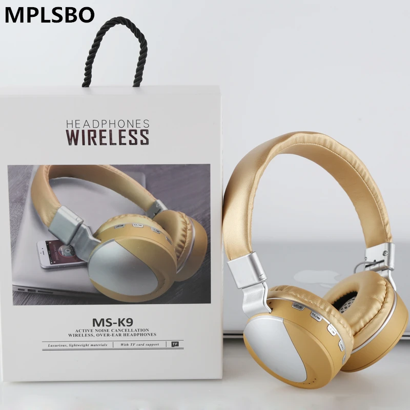 MPLSBO 4 в 1 многофункциональные стереонаушники Bluetooth + EDR беспроводная гарнитура