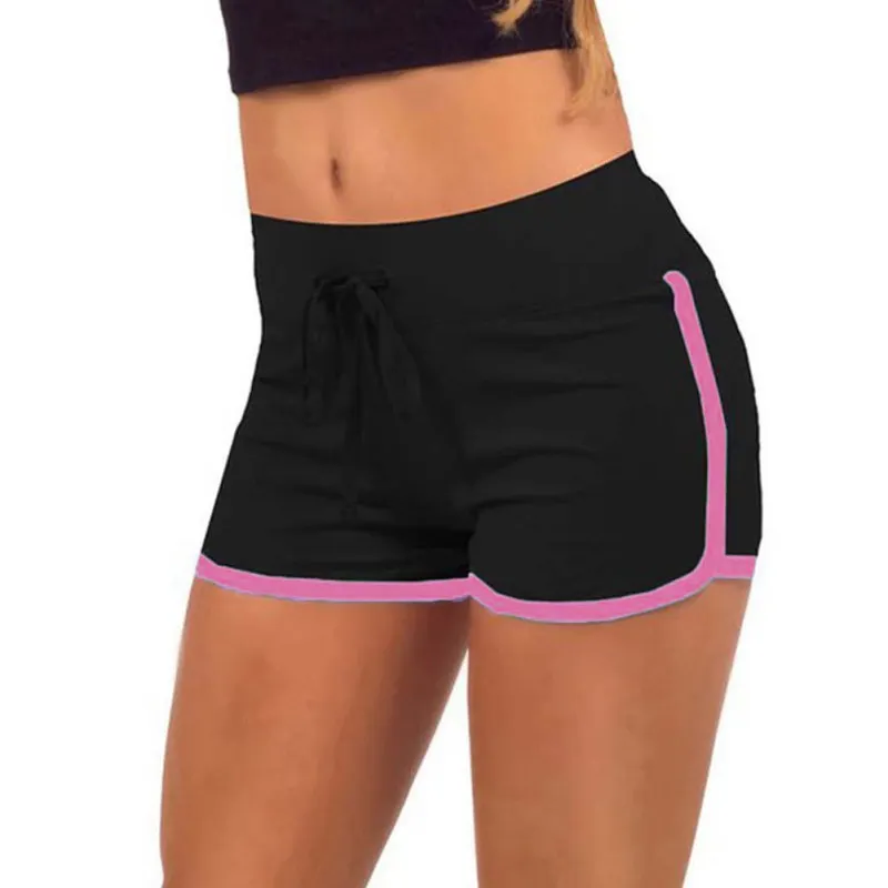 Causal Yo-Ga Summer Girls Women Shorts Ladies Cotton Soft Binding Side Split Elastic Loose Cotton Shorts Trousers Causal Yo-Ga Summer Girls Women Shorts Ladies Cotton Soft Binding Side Split Elastic Loose Cotton Shorts Trousers
