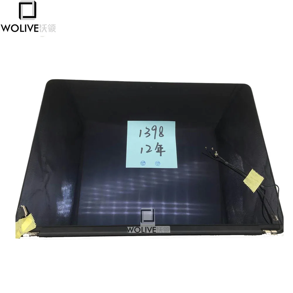 Wolive Новый A1398 ЖК-экран в сборе для Apple Macbook Pro Retina 2012 EMC 2512 2673 661-6529  Компьютеры и