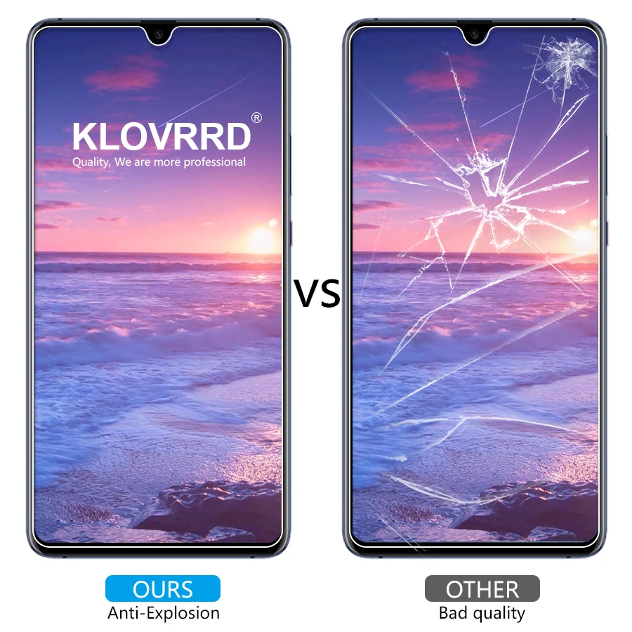 KLOVRRD 2 шт закаленное стекло для huawei mate 20 протектор экрана X защитная пленка анти