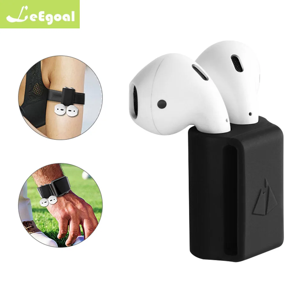 Portable Anti lost Silicone Wireless Earphone Holder Strap Carrying