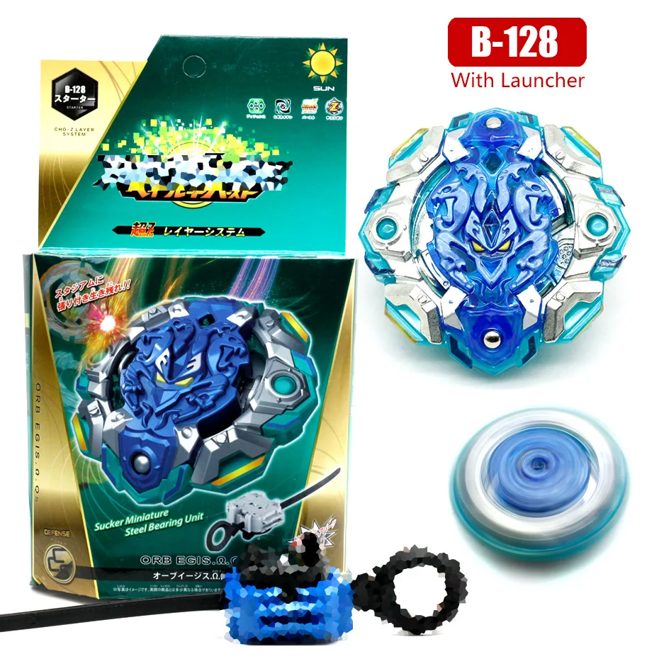 BEYBLADE BURST B 96 B128 B127 SUPER Z набор тройного усилителя BB11910 w/ Sword Launcher|Волчки| |