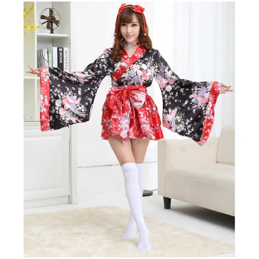 Полный набор тяжелых Cherry Blossom Косплэй одежда с мультяшными рисунками японские