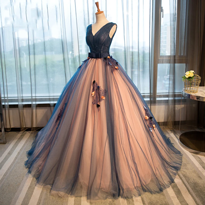 abiye colorful tulle ball