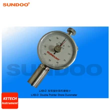 Резиновый пластиковый дюрометр указатель двойной дюрометр Sundoo LXB-D
