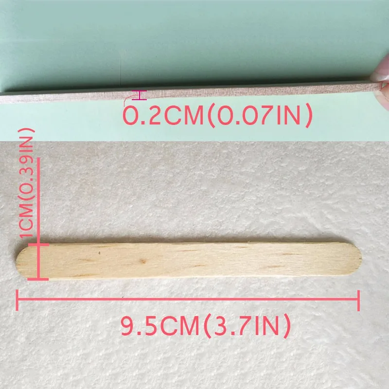 20 шт./лот, деревянная палочка для Фруктового мороженого, для детей, Ручное ремесло, художественная палочка для мороженого, инструменты для детей, одноразовый инструмент для Фруктового мороженого, летние принадлежности