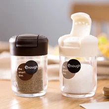 Японские импортные пластмассовые для приправ бутылки кухонные туалетные банки соль домашний туалетный бак мононатрия глютаматная коробка бутылка