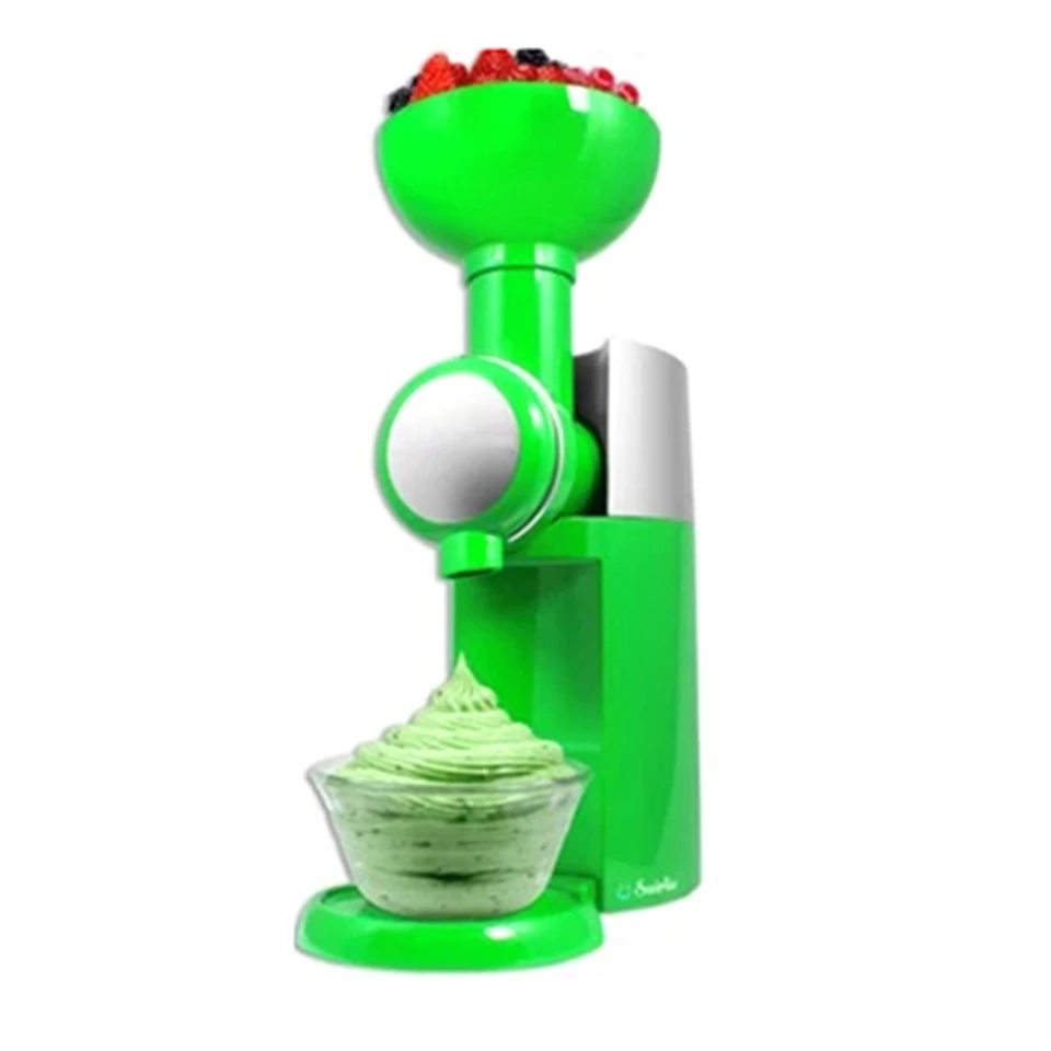 

Ice Cream Tools 110V Big Boss Swirlio Automatic Frozen Fruit Dessert Machine Maker Fruit Ice Cream Maker
