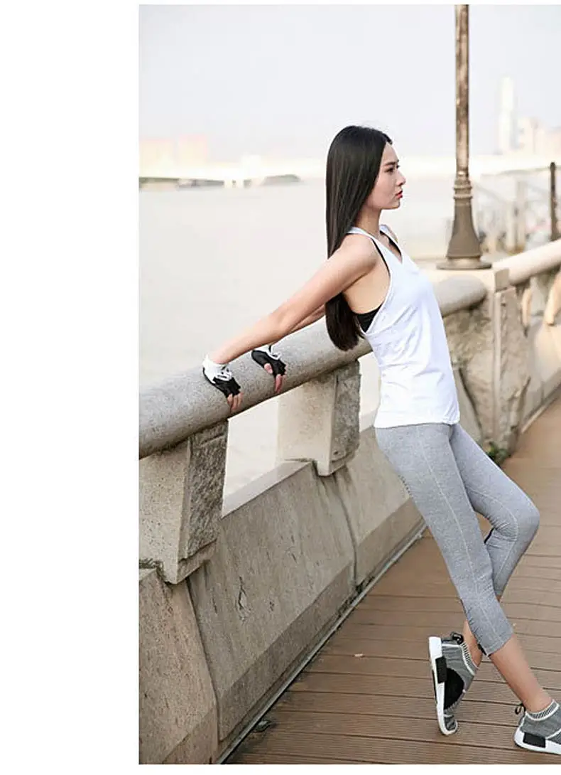 1 (41)Sport Shirt Women Running Sport T-shirt Gym Shirt Women Stitching Color Yoga Top Sports Bra Top Fitness Women Sport Bra 2018