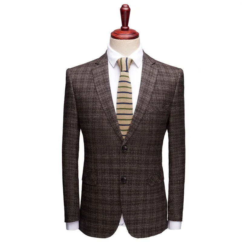 2018 Autumn coats Men's fashion Classic high quality blazers men jacket ...