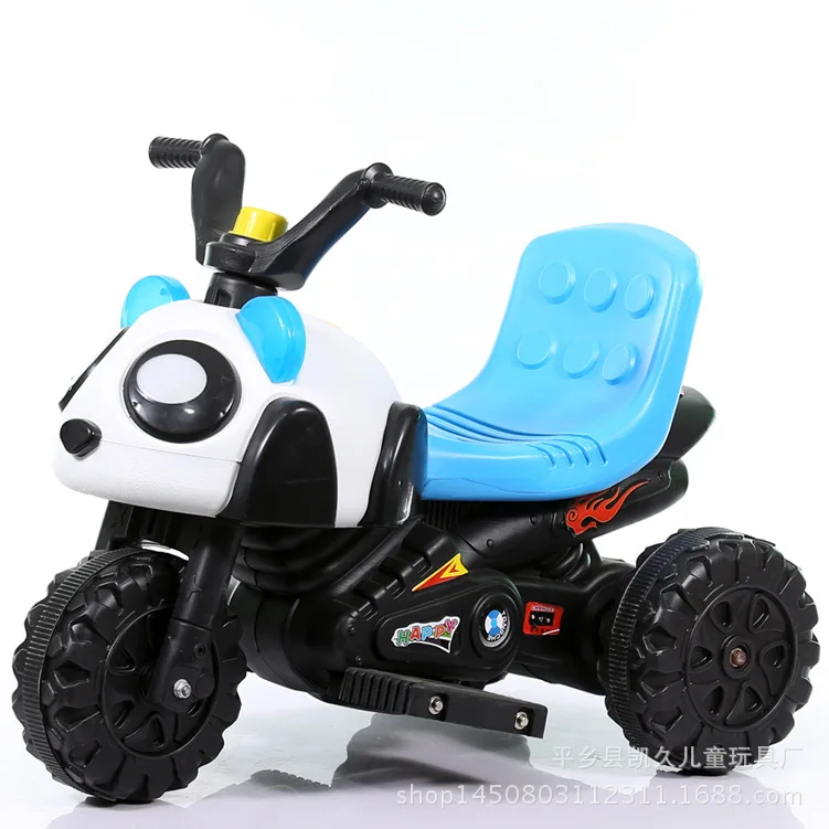 New Panda Children Rechargable Electric Motor Car Battery Tricycle Baby Toys Ride On Music Car New Panda Children Rechargable Electric Motor Car Battery Tricycle Baby Toys Ride On Music Car