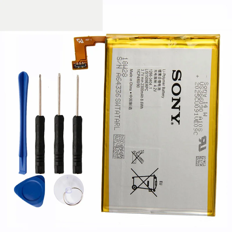 

Original Sony LIS1509ERPC Phone Battery For Sony Xperia SP M35h C5302 C5303 C5306 c530x HSPA LTE 2300mAh