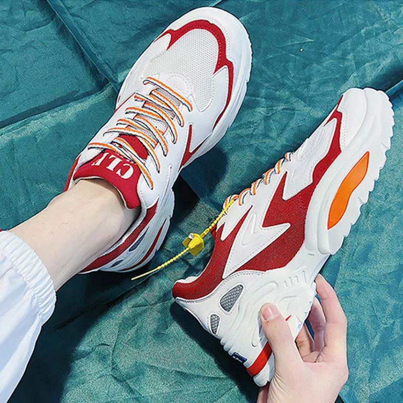 

Quanzixuan Women's Sneakers Women Vulcanized Shoes Autumn Comfortable Platform Shoes Ladies Trainers Tenis Feminino Plus Size 44