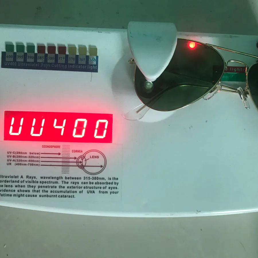 Tanie Nowy Pilot ochrona UV400 klasyczne okulary przeciwsłoneczne damskie męskie złote oprawki szklane okulary G15 okulary odporne na zarysowania aooka okulary 58mm 62mm