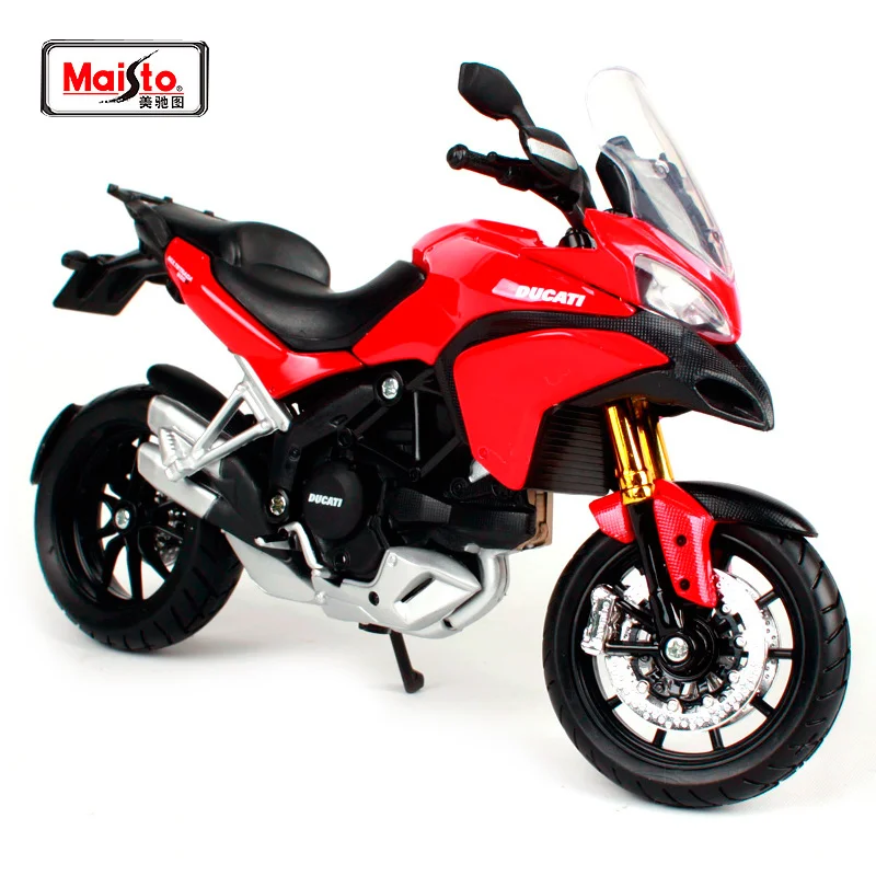 Модель мотоцикла Maisto 1:12 DUCATI MULTISTRADA 1200S бесплатная доставка 31188|maisto models|ducati bike