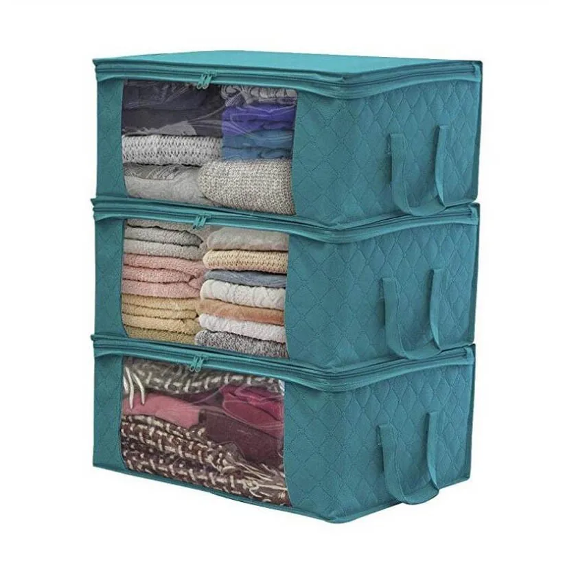 شعبي حار الملابس تخزين اللحاف حقيبة الملابس الداخلية المنظم مقاوم للرطوبة مختومة خزانة الأنسجة كيس الملابس المنزل للطي شعبي حار الملابس تخزين اللحاف حقيبة الملابس الداخلية المنظم مقاوم للرطوبة مختومة خزانة الأنسجة كيس الملابس المنزل للطي
