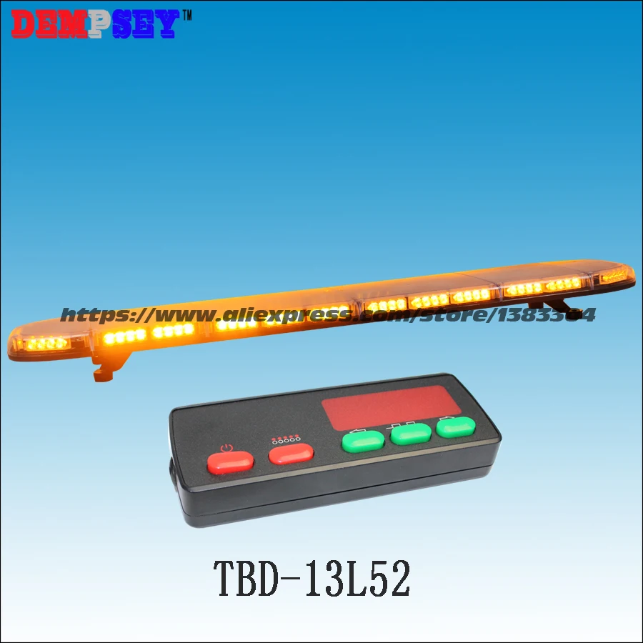 Tbd-13l55 высокое качество супер яркий 1.5 м синий и красный светодиодный световая, аварийный/Полиция световая, DC12V/24 В крыше автомобиля флэш Strobe Light