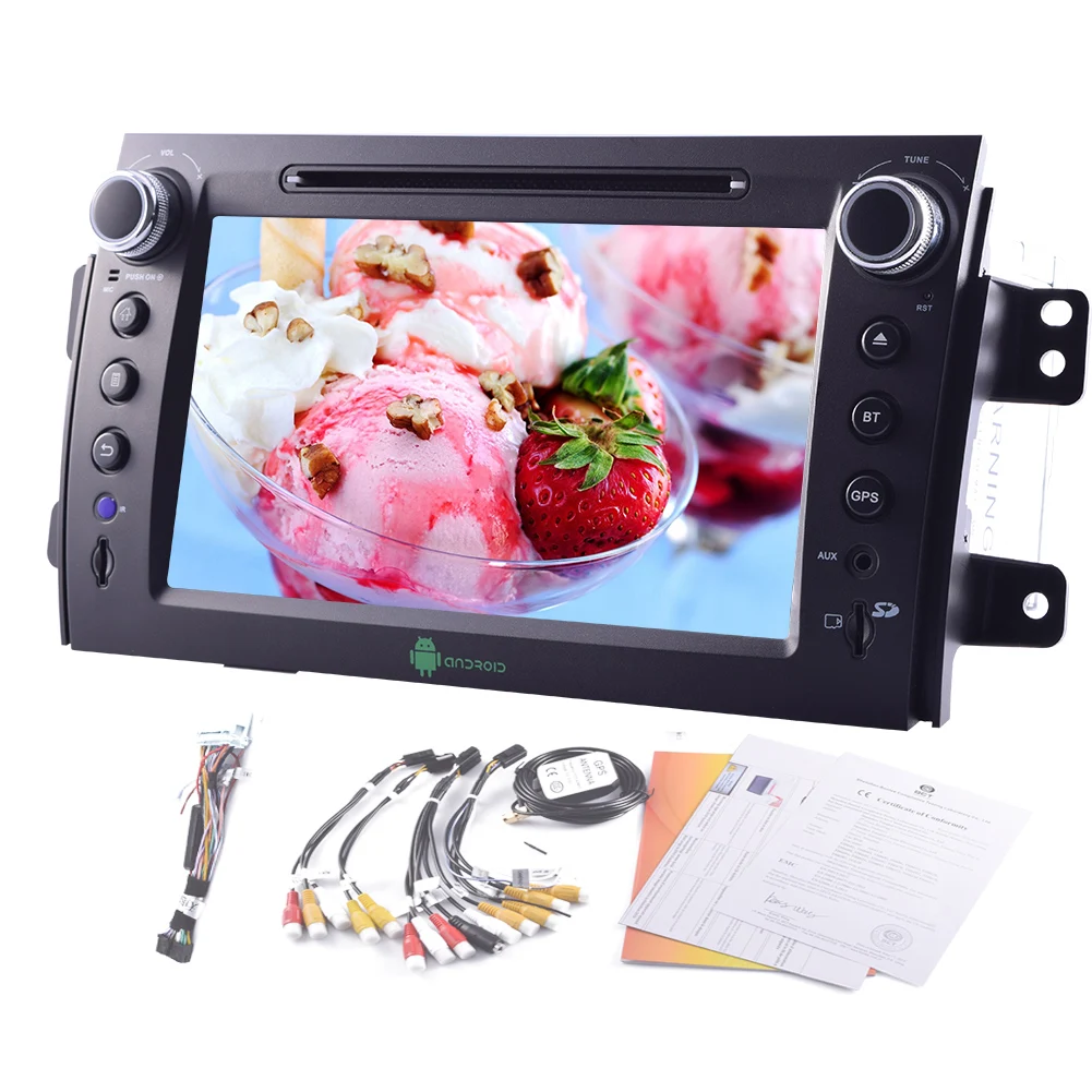 Flash Deal Android 4.4 Car DVD Stereo GPS 8" OBD2 PC APP 1080P Audio Video Touch Screen Capacitive Radio Sub 4Core Autoradio For Suzuki SX4 9 Flash Deal Android 4.4 Car DVD Stereo GPS 8" OBD2 PC APP 1080P Audio Video Touch Screen Capacitive Radio Sub 4Core Autoradio For Suzuki SX4 9