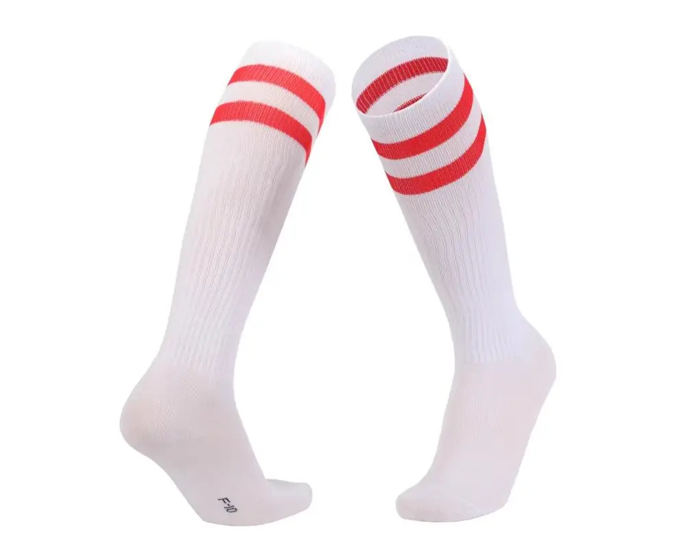 Adult Thai Socks Long Soccer Socks Men / Women Running Football Socks Thickening Basketball Football Stockings HD-09 - Цвет: picture color