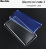 Xiaomi mi note 3 transparent Case For Xiaomi note 3 note3 Crystal Back Cover Silicon soft case ► Photo 2/6