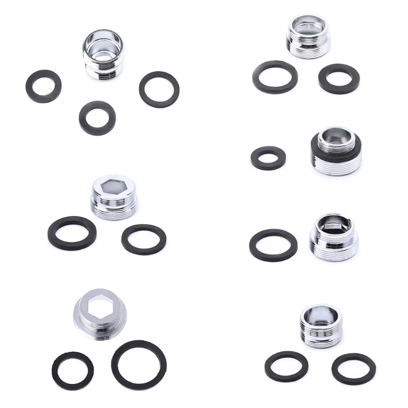 

New High quality Solid Metal Adaptor Outside Thread Water Saving Kitchen Faucet Tap Aerator Connector