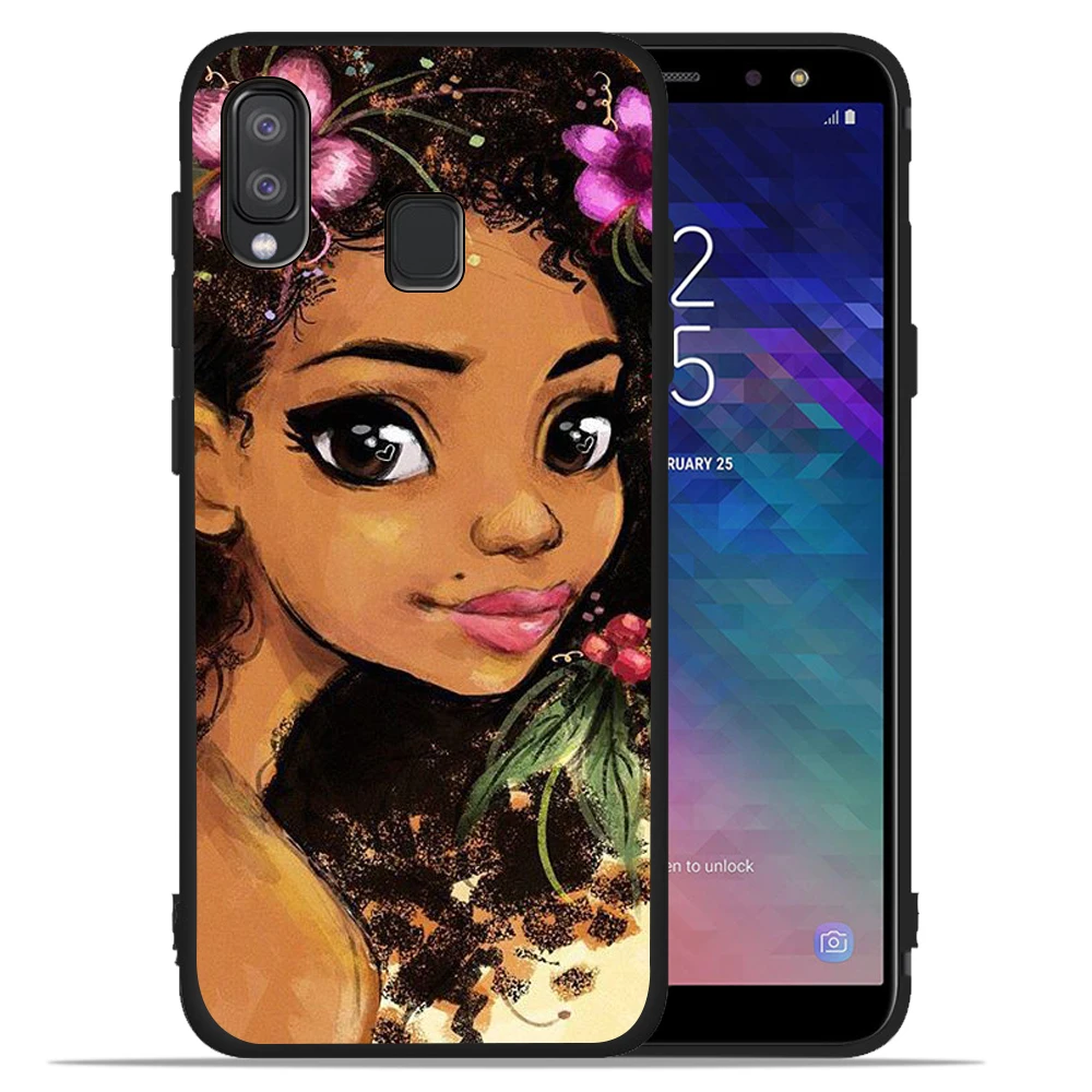Мягкий силиконовый чехол для Samsung Galaxy A50 африканских девушек A10 A20 A30 A40 A70 M10 M20