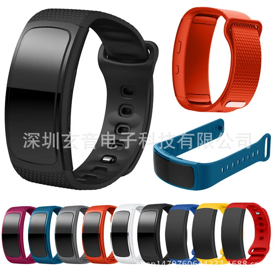 50pcs L/S Replacement Wristband For Samsung Gear Fit 2 Band Luxury Silicone Watchband SM-R360 Watch Strap | Электроника