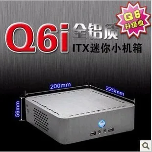 Soyo SY E350 U3M тренировочный apu двухъядерный q6 Алюминиевый мини hd компьютер маленький