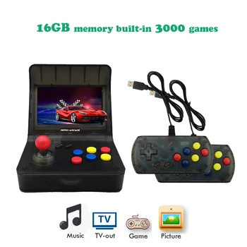 

Portable Retro Mini Handheld Game Console 4.3 Inch 64bit 3000 Video Games classical Family Game Console Gift RETRO ARCADE