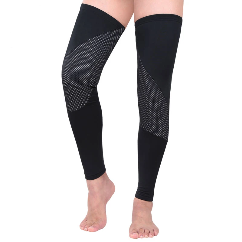 Outdoor Cycling Leg Warmers Fleece Winter Thermal Running Bicycle Knee