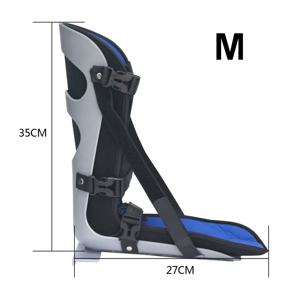 Ondersteuning Drop Spalk Guard Verstuiking orthis Fracturen фиксаторы для лодыжки Voor Ehbo Fasciitis боль в пятке Sprain ноги - Цвет: M