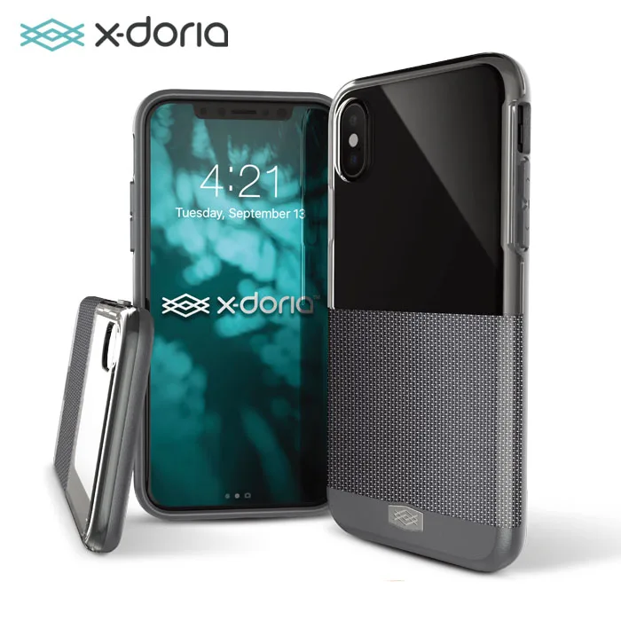 

X-doria Dash Series Case for Apple iPhone 7 8 Plus X With Premium Materials Protective Polycarbonate Case For iPhone X 2 colors