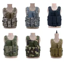 Для мужчин охотничий жилет камуфляж тренировочная безрукавка 900D Оксфорд Водонепроницаемый тактическая группировка сухопутных сил раскладки выкройки на материале для занятий спортом на открытом воздухе стрельба