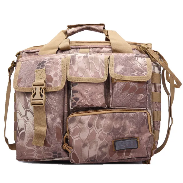 Men Messenger Bag Military Multifunction Single Shoulder Pack Large Camo Camouflage Cossbody Bag