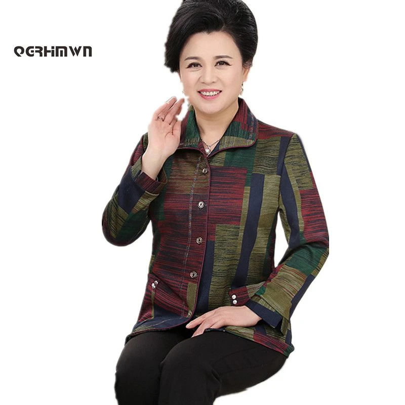 Blusa de frio para senhora idosa Clearance