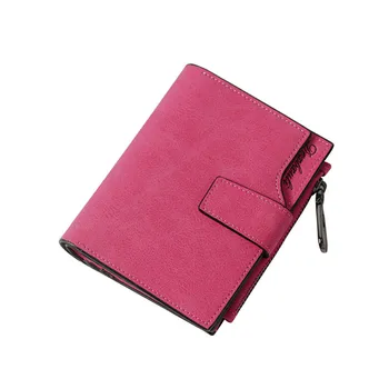 

Womens Wallets Vintage Fashion Top Quality Small Leather Purse ladies wallet monedero mujer carteir monederos para mua feminina