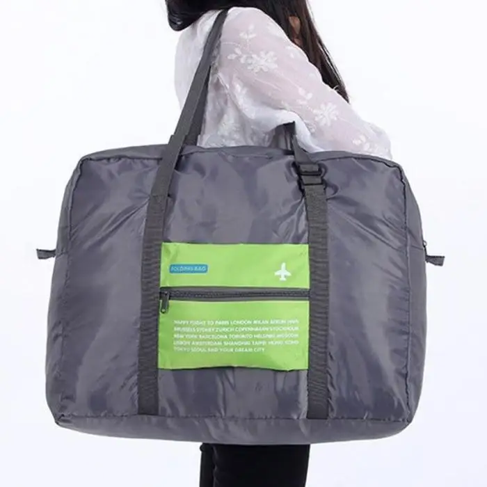 Новые модные водонепроницаемые дорожная сумка нейлон складной мужской Чемодан путешествия Сумки Duffle Сумки lxx9