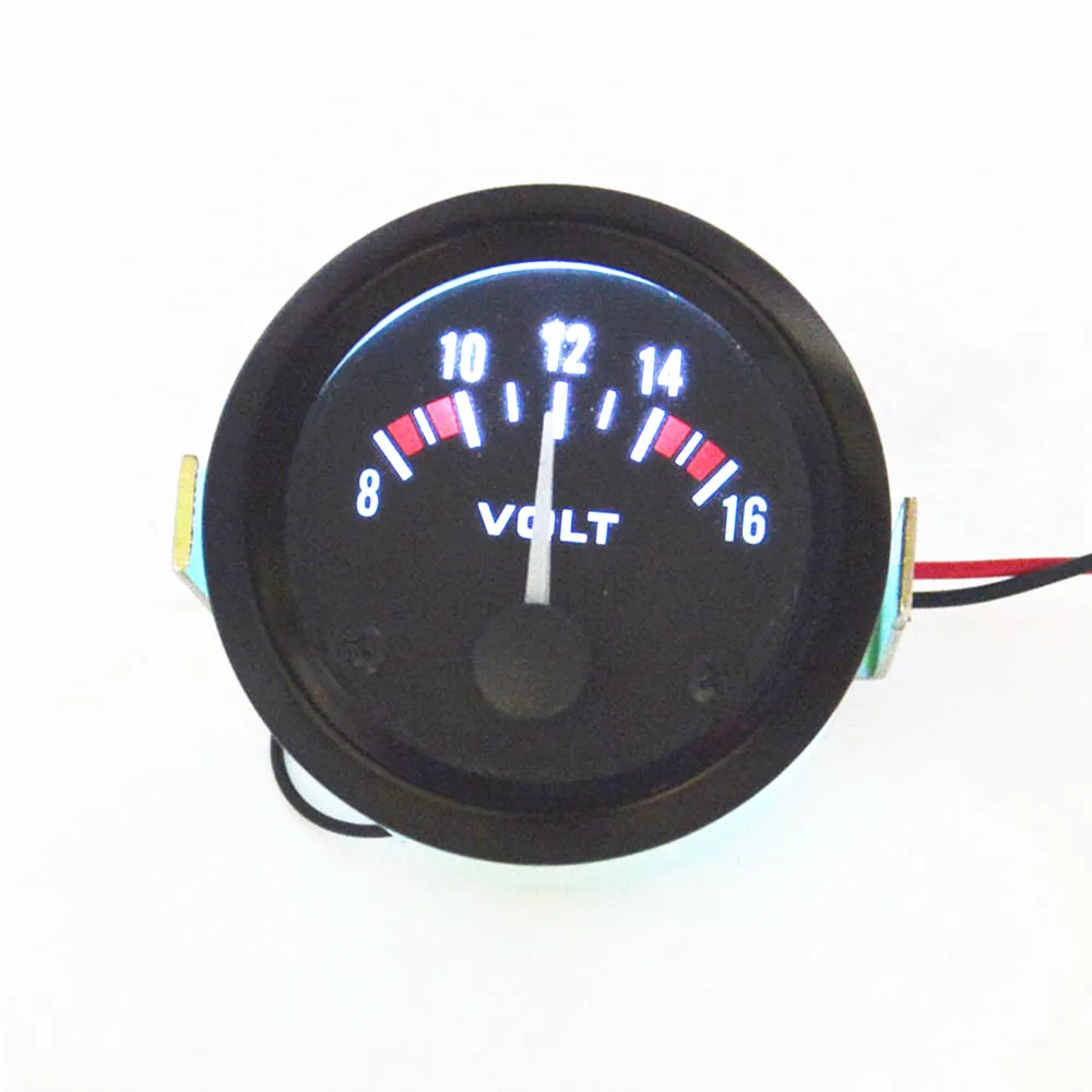 Universal 816v Voltmeter Gauge Meter Racing Car 2 Inch 52mm Car