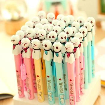 

60 pcs/Lot Sunny dolls gel pen 0.38mm fine tip black ink pens for writing Japanese Stationery Office School supplies FB272