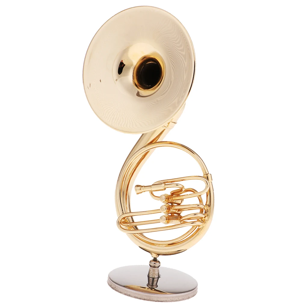 1:6 Sousaphone Brass Wind Instrument with Case for 12