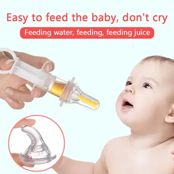 

Feeder Medicine Dispenser Pacifier Feeding Utensils Mediciness PP Baby Feeding Baby Squeeze Safe Feeding Tool