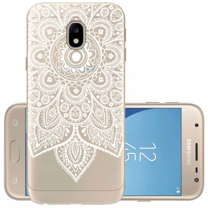 Arvin Soft TPU FOR Samsung Galaxy J7 2017 Smart Back Protective Phone Cover FOR Samsung J330 J4 J5 Clear Painted case FOR J6 J8 (17)